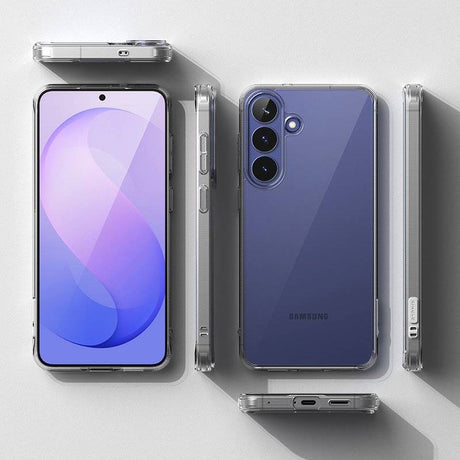 Калъф за Samsung S26 FE, Ringke Fusion Clear Case, Прозрачен (7)