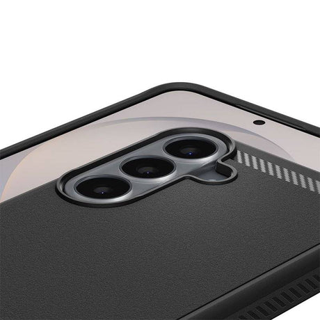 Противоударен Калъф за Samsung S26 FE, Spigen Rugged Armor Case, Черен (5)