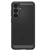 Противоударен Калъф за Samsung S26 FE, Spigen Rugged Armor Case, Черен (2)