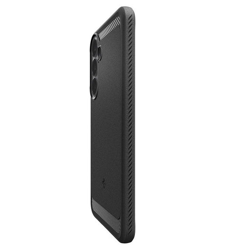 Противоударен Калъф за Samsung S26 FE, Spigen Rugged Armor Case, Черен (4)