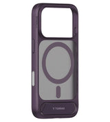 Magsafe Калъф за iPhone 17 Pro Max/ 18 Pro Max, Torras Ostand L1 Guardian Mag Case Burgundy, Бордо (2)