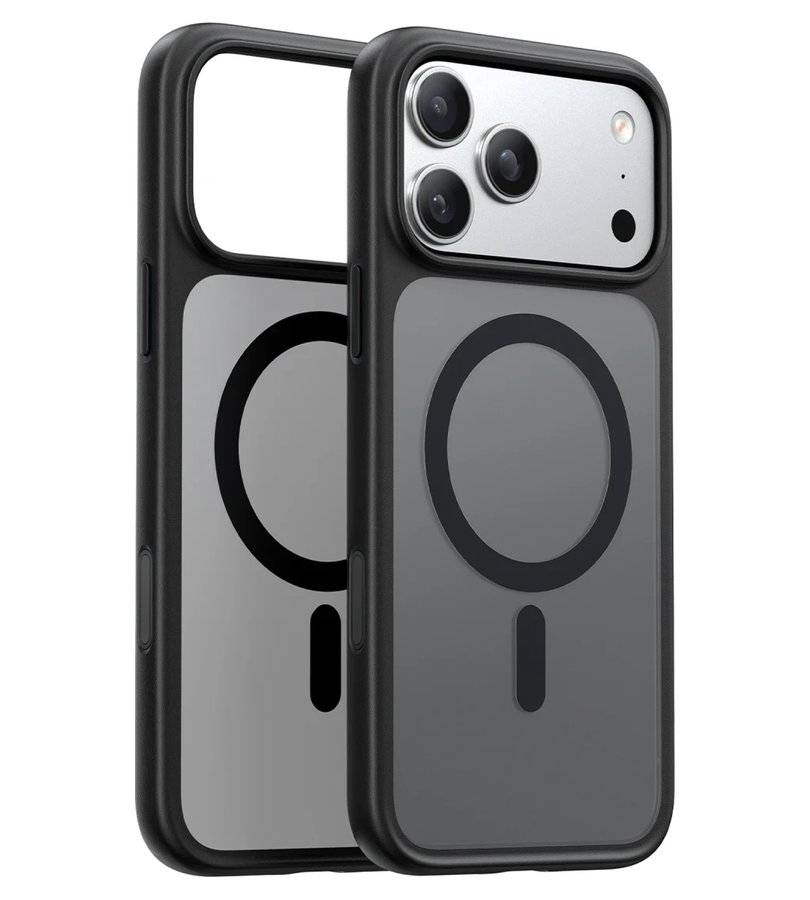 Magsafe Калъф за iPhone 17 Pro Max/ 18 Pro Max, Torras Guardian Mag Case, Черен (3)