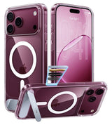 Magsafe Калъф за iPhone 17 Pro Max/ 18 Pro Max, Torras Ostand L1 Guardian Mag Case, Прозрачен