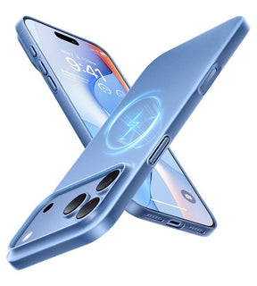 Magsafe Калъф за iPhone 17 Pro Max/ 18 Pro Max, Torras OriginFit-Mag Case, Син