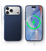 Magsafe Калъф за iPhone 17 Pro Max/ 18 Pro Max, Torras OriginFit-Mag Case, Тъмно Син (4)