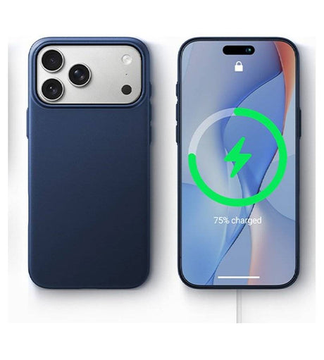 Magsafe Калъф за iPhone 17 Pro Max/ 18 Pro Max, Torras OriginFit-Mag Case, Тъмно Син (4)