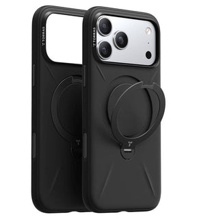 Magsafe Калъф за iPhone 17 Pro Max/ 18 Pro Max, Torras QPRO Silicone Mag Case, Черен