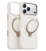 Magsafe Калъф за iPhone 17 Pro Max/ 18 Pro Max, Torras QPRO Silicone Mag Case, Бял