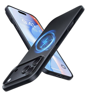 Magsafe Калъф за iPhone 17 Pro Max/ 18 Pro Max, Torras OriginFit-Mag Case, Черен