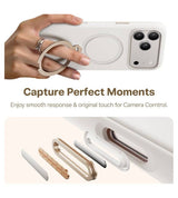 Magsafe Калъф за iPhone 17 Pro Max/ 18 Pro Max, Torras QPRO Silicone Mag Case, Бял (4)