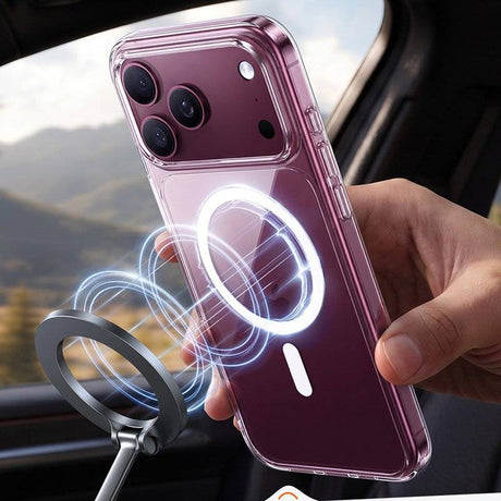 Magsafe Калъф за iPhone 17 Pro Max/ 18 Pro Max, Torras Guardian Mag Case, Прозрачен (6)