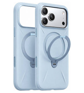 Magsafe Калъф за iPhone 17 Pro Max/ 18 Pro Max, Torras QPRO Silicone Mag Case, Син