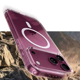 Magsafe Калъф за iPhone 17 Pro Max/ 18 Pro Max, Torras Guardian Mag Case, Прозрачен (7)
