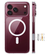 Magsafe Калъф за iPhone 17 Pro Max/ 18 Pro Max, Torras Guardian Mag Case, Прозрачен
