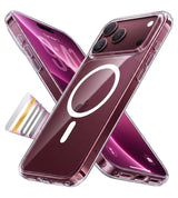 Magsafe Калъф за iPhone 17 Pro Max/ 18 Pro Max, Torras Guardian Mag Case, Прозрачен (2)