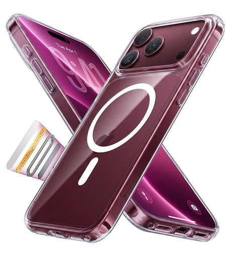 Magsafe Калъф за iPhone 17 Pro Max/ 18 Pro Max, Torras Guardian Mag Case, Прозрачен (2)