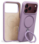 Magsafe Калъф за iPhone 17 Pro Max/ 18 Pro Max, Torras QPRO Silicone Mag Case, Лилав (2)