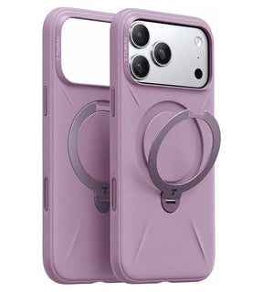 Magsafe Калъф за iPhone 17 Pro Max/ 18 Pro Max, Torras QPRO Silicone Mag Case, Лилав