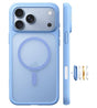 Magsafe Калъф за iPhone 17 Pro Max/ 18 Pro Max, Torras Guardian Mag Case, Син