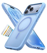Magsafe Калъф за iPhone 17 Pro Max/ 18 Pro Max, Torras Guardian Mag Case, Син (2)