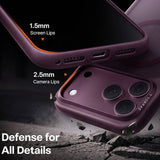 Magsafe Калъф за iPhone 17 Pro Max/ 18 Pro Max, Torras Guardian Magnetic Case Burgundy, Бордо (5)