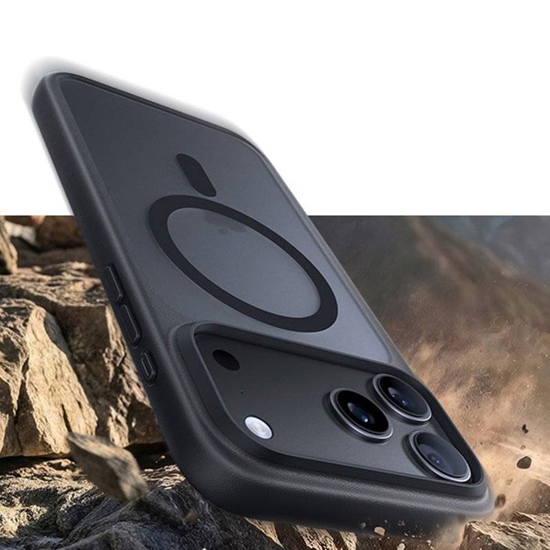 Magsafe Калъф за iPhone 17 Pro Max/ 18 Pro Max, Torras Guardian Mag Case, Черен (7)
