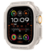 Противоударен Калъф за Apple Watch 1/ 2/ 3/ 4, Spigen Rugged Armor Case, Бежов (9)