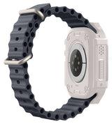 Противоударен Калъф за Apple Watch 1/ 2/ 3/ 4, Spigen Rugged Armor Case, Бежов (16)