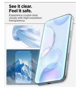 Стъклен Протектор за iPhone 18 Pro Max/ 17 Pro Max, Spigen Align Master Slim Glas.tR 3бр., Прозрачен (3)