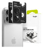 Протектор за Камерата на iPhone 18 Pro Max/ 18 Pro, Ringke Cam Lens Frame Glass 2бр., Черен