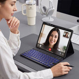 Калъф с Клавиатура за Samsung Tab S12 Plus 12.4", Tech-Protect SC Pen Keyboard Case, Черен (7)