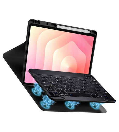 Калъф с Клавиатура за Samsung Tab S12 Plus 12.4", Tech-Protect SC Pen Keyboard Case, Черен (3)