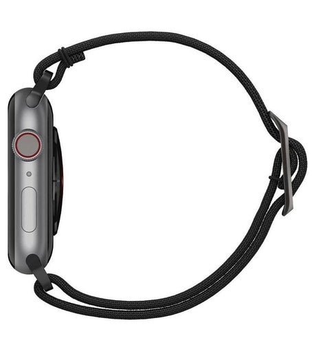 Текстилна Каишка за Apple Watch Ultra/ 12/ 11/ 10/ 9/ 8/ SE, Spigen Fit Lite Band, Черен (4)