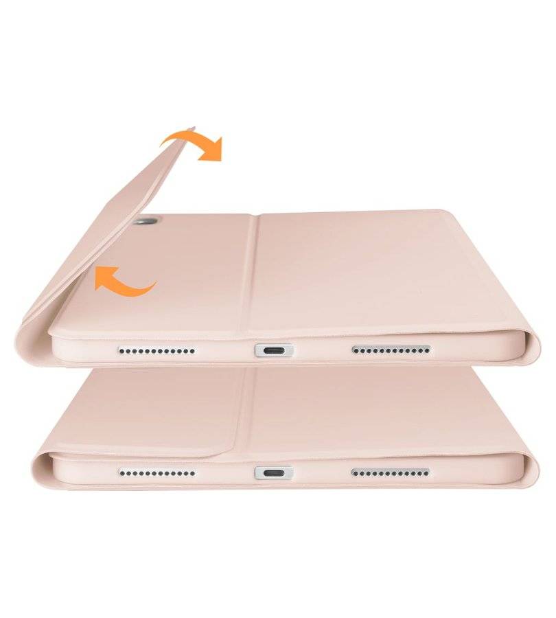 Калъф с Клавиатура за iPad 11th A16/ 10th, Tech-Protect SC Pen Keyboard Case, Розов (6)