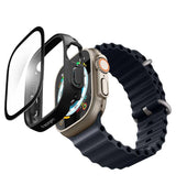 Цялостен Калъф за Watch Ultra 1 / 2 / 3 / 4 49mm, Spigen Thin Fit 360 Case, Черен (5)