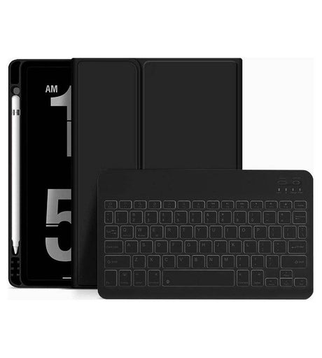 Калъф с Клавиатура за iPad 11th A16/ 10th, Tech-Protect SC Pen Keyboard Case, Черен (3)