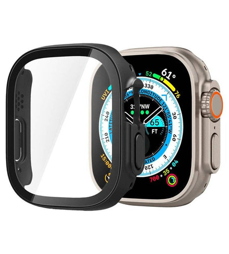 Цялостен Калъф за Watch Ultra 1 / 2 / 3 / 4 49mm, Spigen Thin Fit 360 Case, Черен