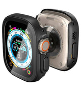 Цялостен Калъф за Watch Ultra 1 / 2 / 3 / 4 49mm, Spigen Thin Fit 360 Case, Черен (4)
