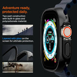 Цялостен Калъф за Watch Ultra 1 / 2 / 3 / 4 49mm, Spigen Thin Fit 360 Case, Черен (9)