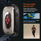 Цялостен Калъф за Watch Ultra 1 / 2 / 3 / 4 49mm, Spigen Thin Fit 360 Case, Черен (10)