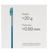 Magsafe Калъф за iPhone Air, Pitaka Edge Lucid Blue Case, Син (2)