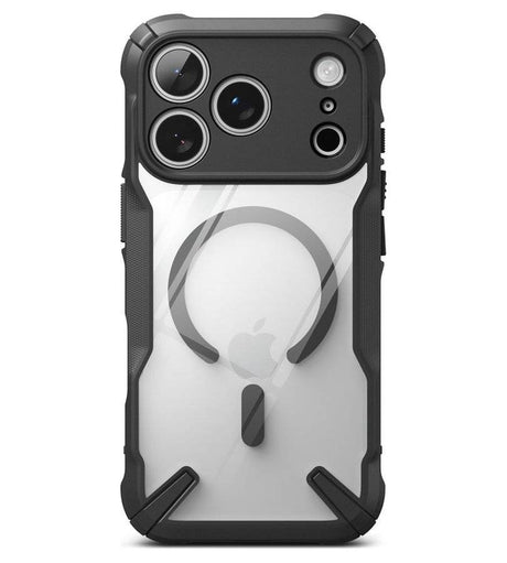 Magsafe Калъф за iPhone 18 Pro/ 17 Pro, Ringke Fusion X Magnetic Case, Черен (2)