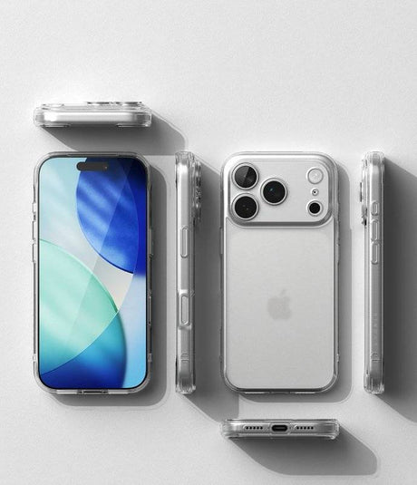 Матов Калъф за iPhone 18 Pro/ 17 Pro, Ringke Fusion Matte Case, Прозрачен (5)