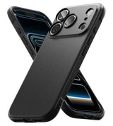 Противоударен Калъф за iPhone 18 Pro/ 17 Pro, Ringke Onyx Case, Черен (4)