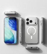 Magsafe Калъф за iPhone 18 Pro/ 17 Pro, Ringke Fusion Clear Magnetic Case, Прозрачен (5)