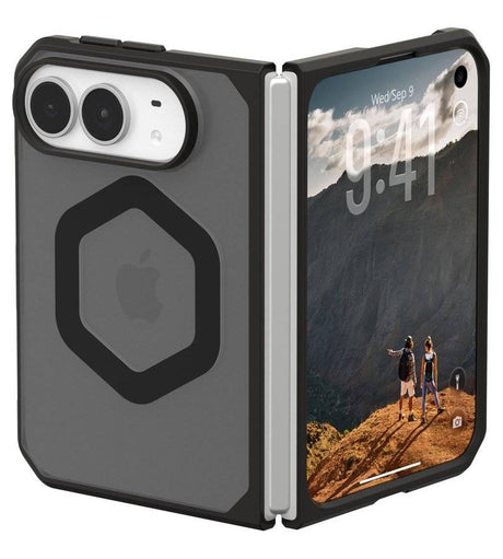 Magsafe Калъф за iPhone Duo, UAG Mouve Case Ash, Черен (2)