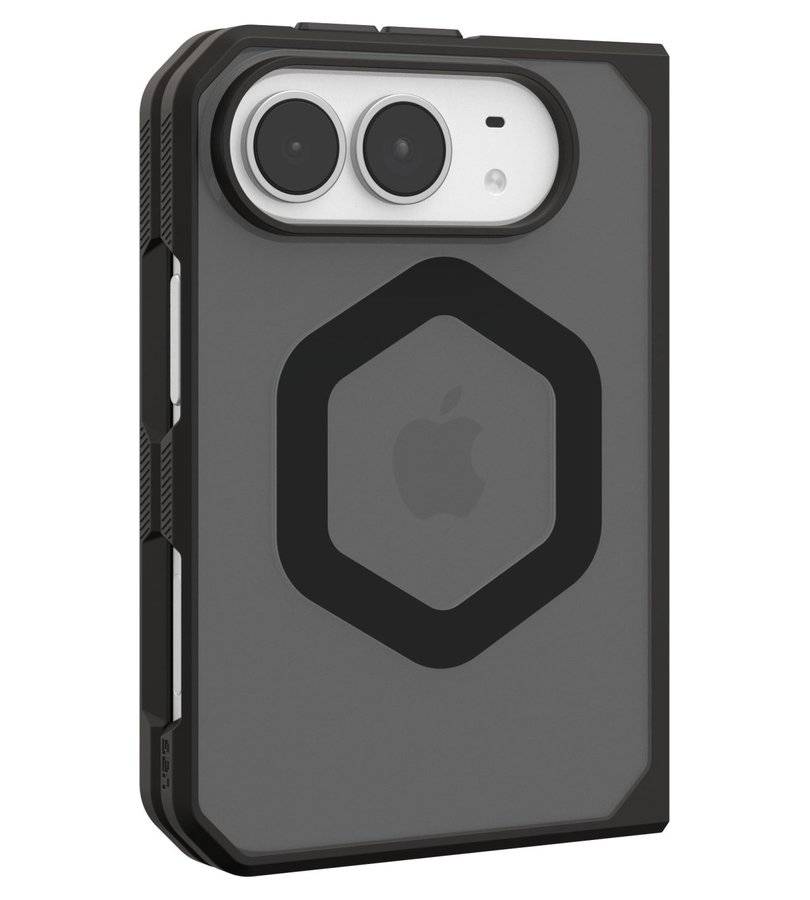Magsafe Калъф за iPhone Duo, UAG Mouve Case Ash, Черен (3)