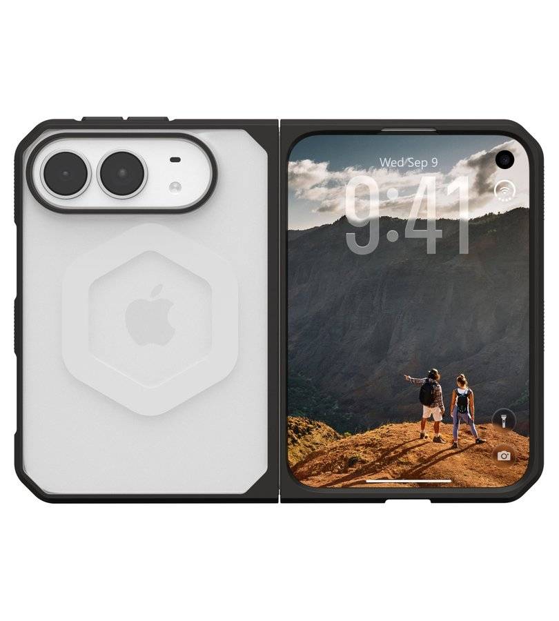 Magsafe Калъф за iPhone Duo, UAG Mouve Case Ice, Прозрачен (6)