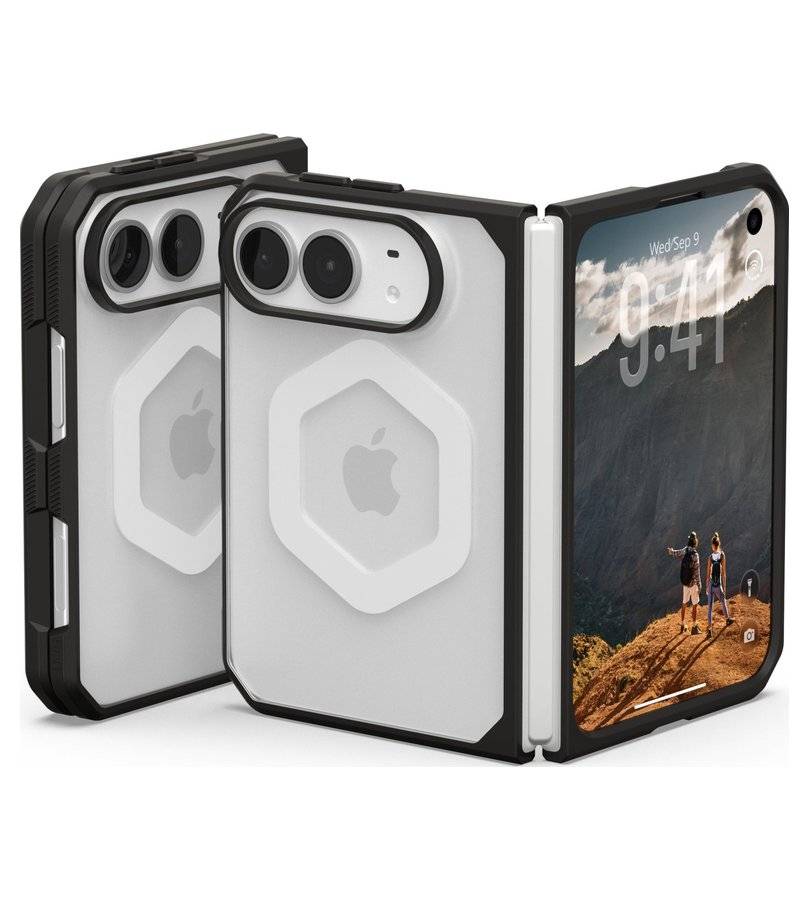 Magsafe Калъф за iPhone Duo, UAG Mouve Case Ice, Прозрачен (5)