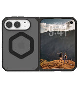 Magsafe Калъф за iPhone Duo, UAG Mouve Case Ash, Черен (6)
